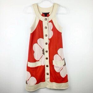 Vintage Marc by Marc Jacobs Floral Sleeveless Button Front Dress Size XS